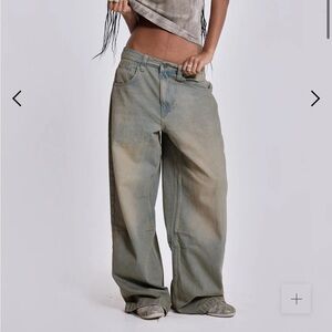 Jaded London light wash colossus jeans